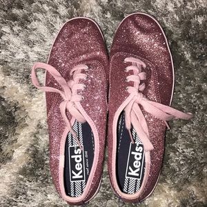 ADORABLE Sparkly Pink Keds